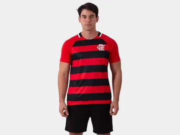 Camisa do Flamengo Manto Torcedor rubro-negra